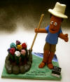 A personalized  birthday gift that will grow fond memories...a custom made  gardener figurine
