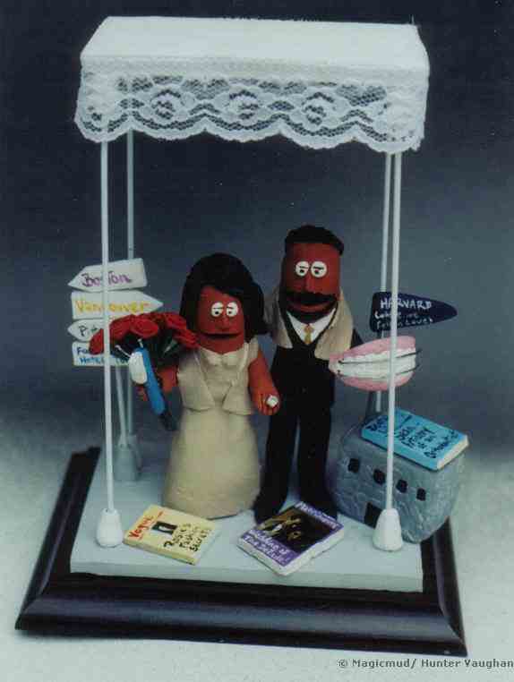 Jewish Wedding Cake Topper a Perfect gift for the Bride and Groom a Dental