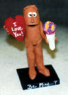  Clay Character...I Love You 
