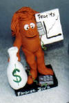  Clay Figurine of the Financial Diva