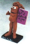 Custom Figurine of Pregnant Woman
