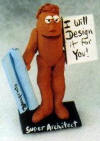  Clay Caricature of Architect