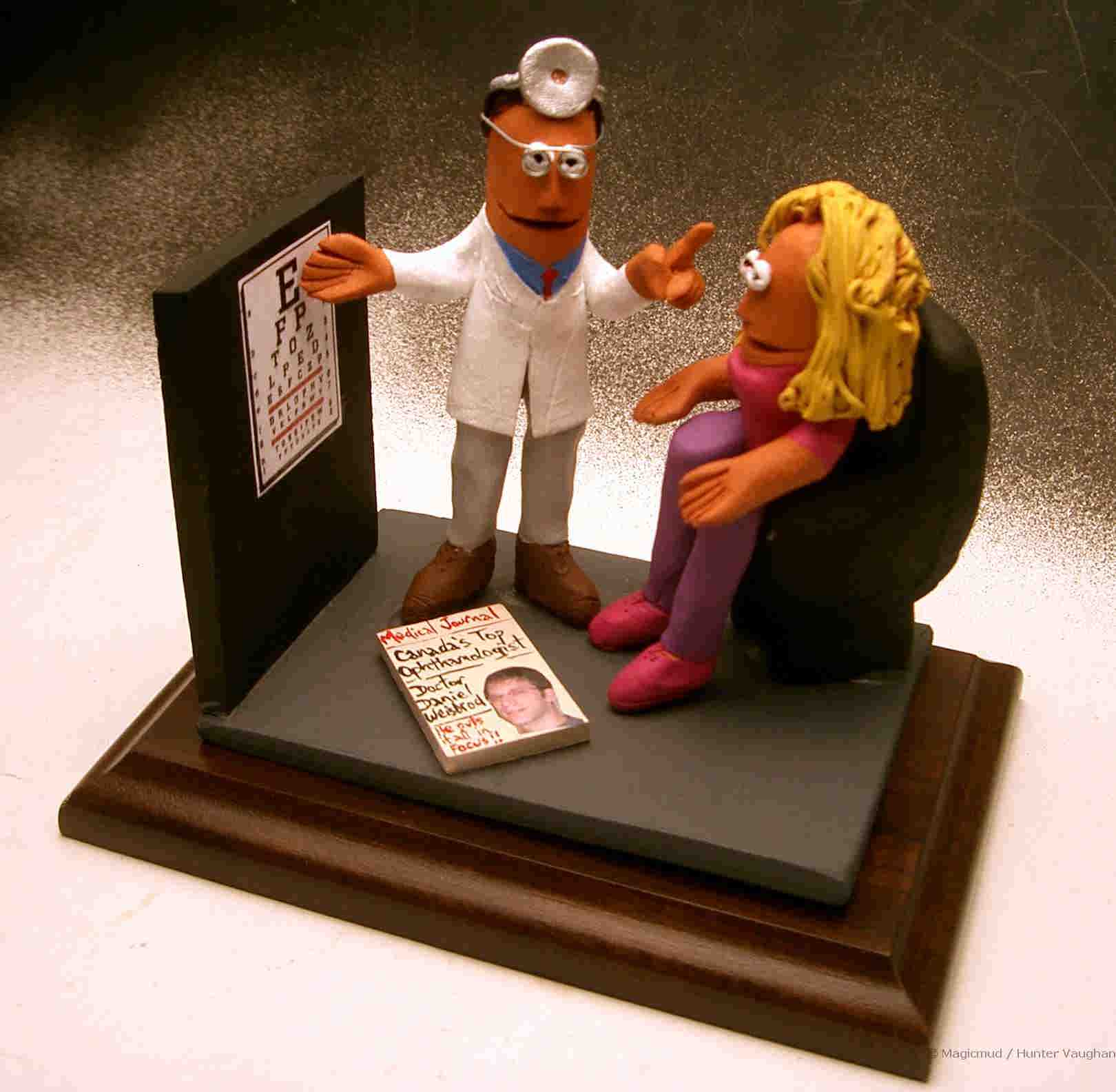 Doctor Figurines,Personalized Clay