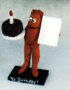 Clay Figurine for a Birthday