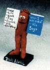 Clay Figurine....Dad's Advice 
