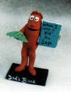  Clay Caricature of Dad's Bank