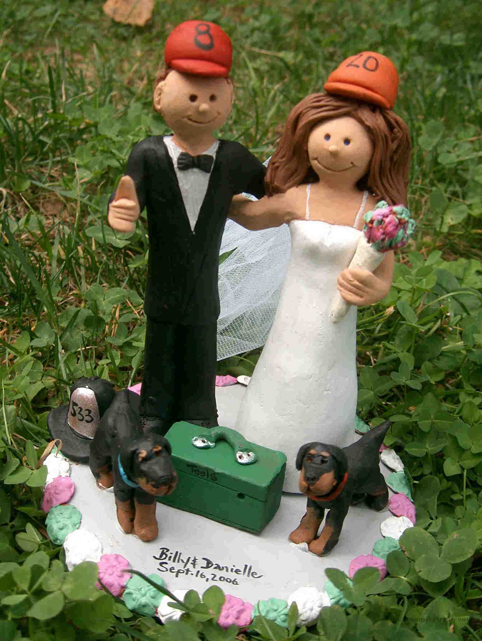 Unique Wedding Cake Topper