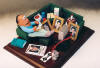 Personalized figurine is a unique gift for 50th birthday, made to your specifications