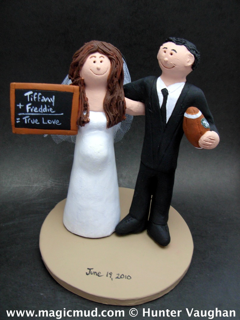 Teacher's Wedding Cake Topper