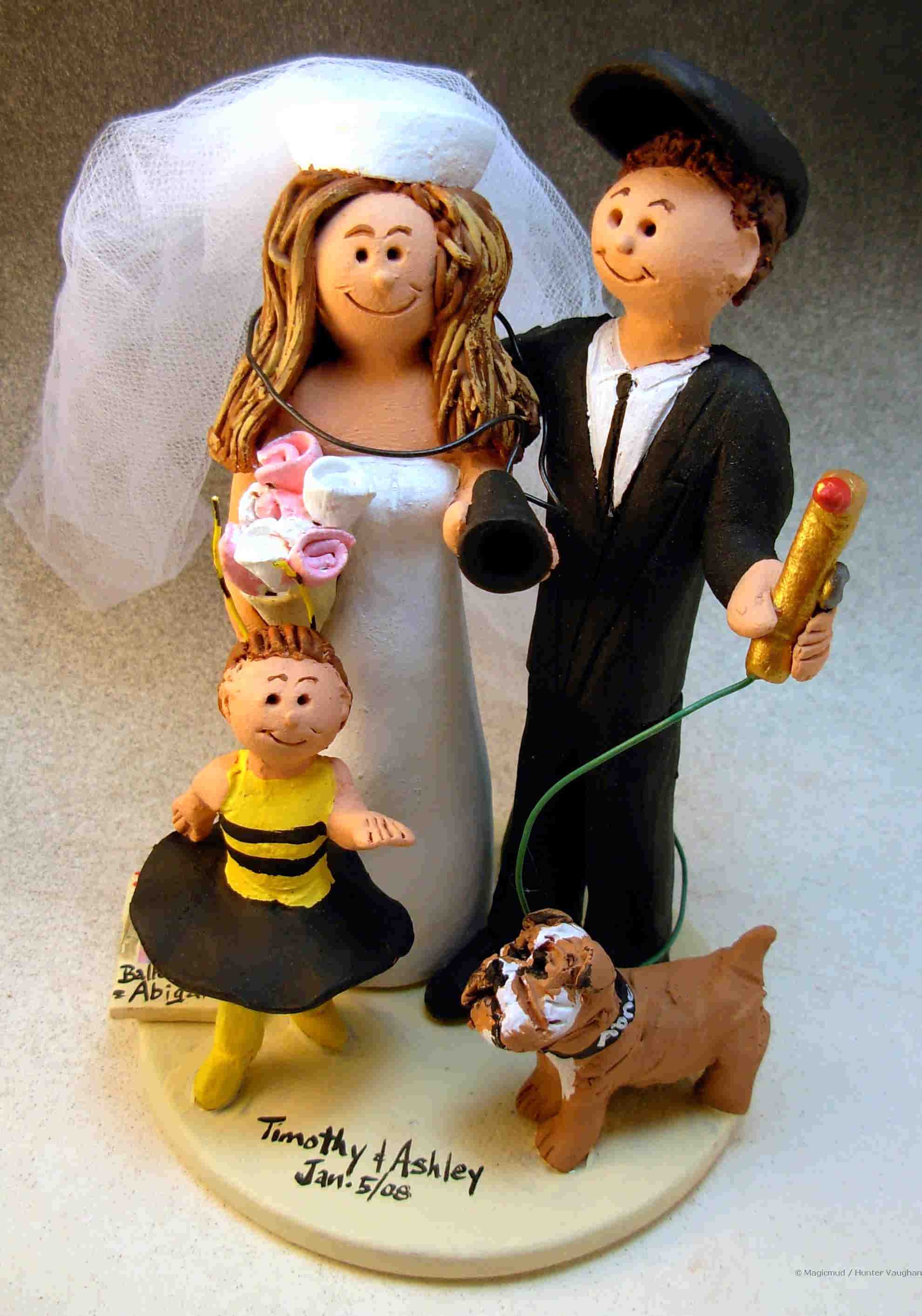 Welder's Wedding Cake Topper